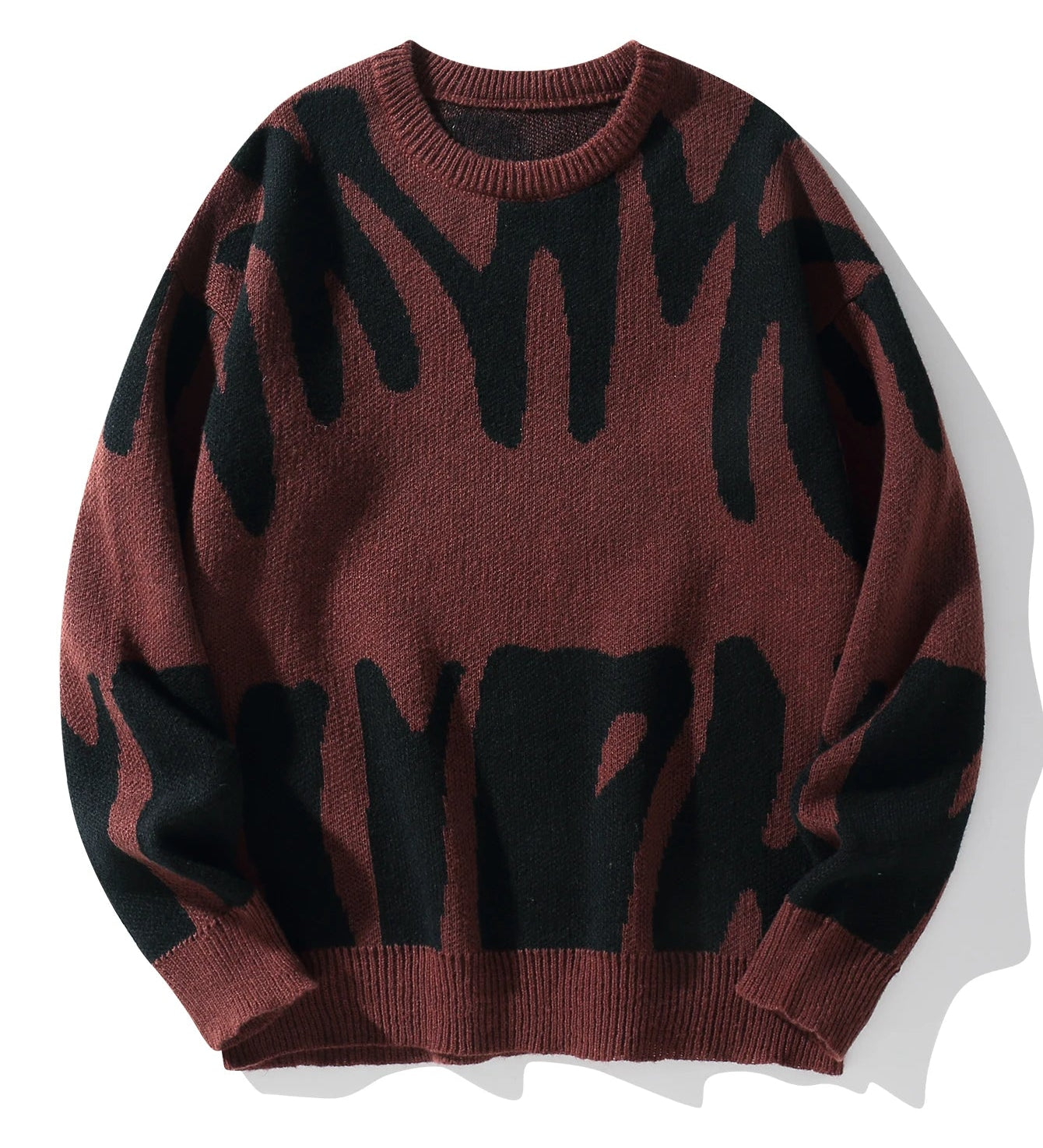 Elegantní svetr s vzorem